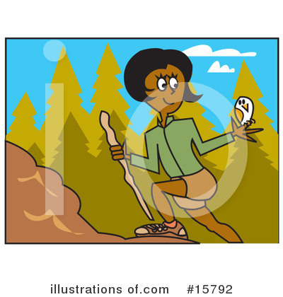 Hiking Clipart #15792 by Andy Nortnik
