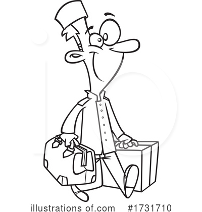 Bellboy Clipart #1731710 by toonaday