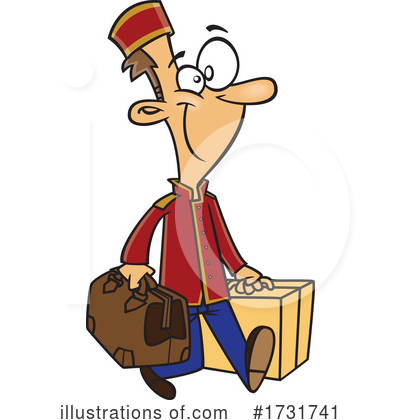 Bellboy Clipart #1731741 by toonaday