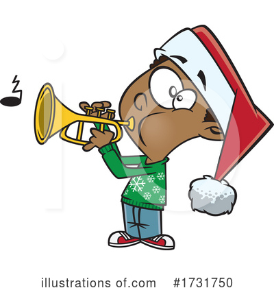 Trumpet Clipart #1731750 by toonaday