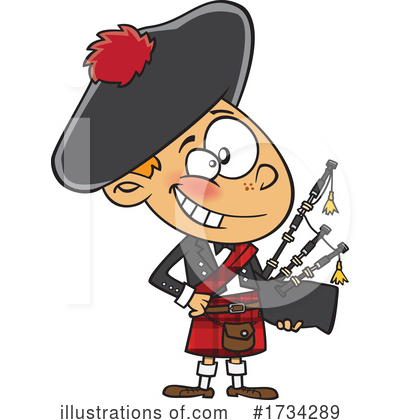 Bagpipes Clipart #1734289 by toonaday