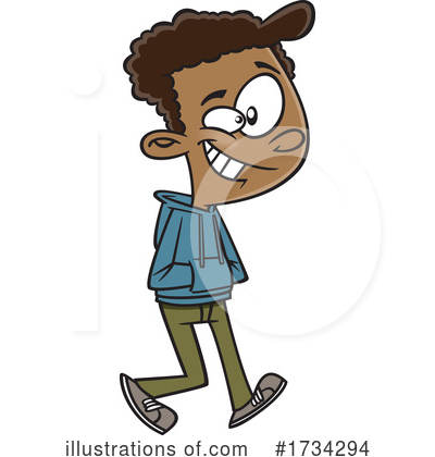 Teenagers Clipart #1734294 by toonaday