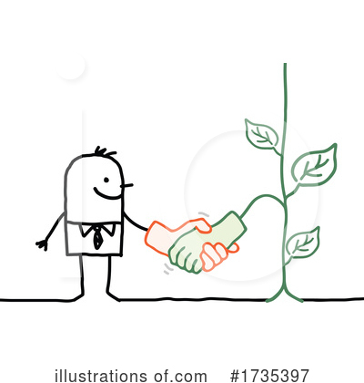 Handshake Clipart #1735397 by NL shop