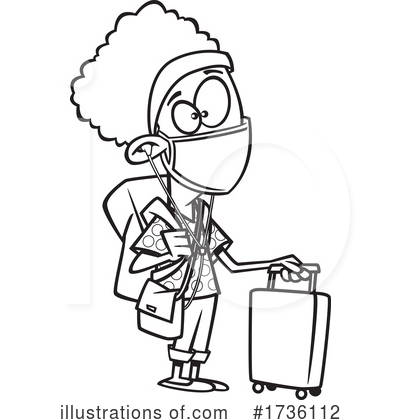 Baggage Clipart #1736112 by toonaday