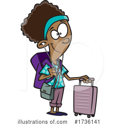 Baggage Clipart #1736141 by toonaday
