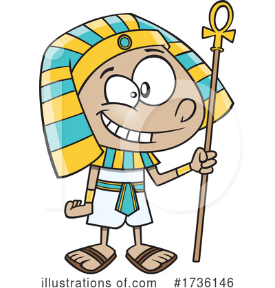 Pharaoh Clipart #1736146 by toonaday