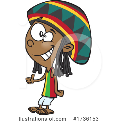 Jamaican Clipart #1736153 by toonaday