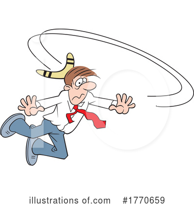 Boomerang Clipart #1770659 by Johnny Sajem