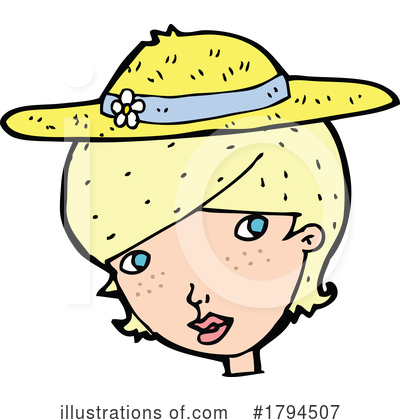 Sun Hat Clipart #1794507 by lineartestpilot