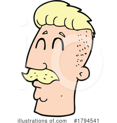 Mustache Clipart #1794541 by lineartestpilot