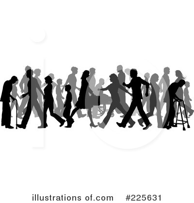 Walking Clipart #225631 by KJ Pargeter