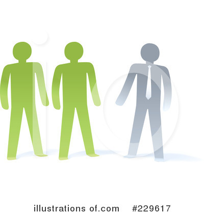 Paper People Clipart #229617 by Qiun