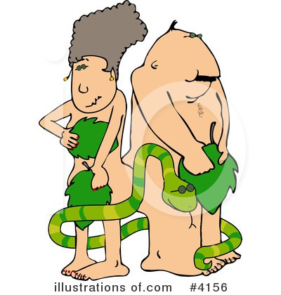 Adam And Eve Clipart #4156 by djart