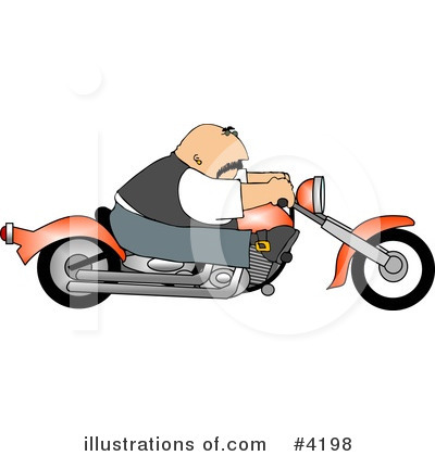 Motorcycle Clipart #4198 by djart