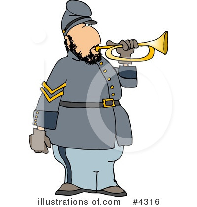 Bugle Clipart #4316 by djart