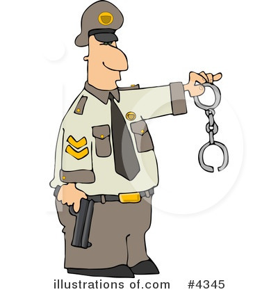 Handcuffs Clipart #4345 by djart