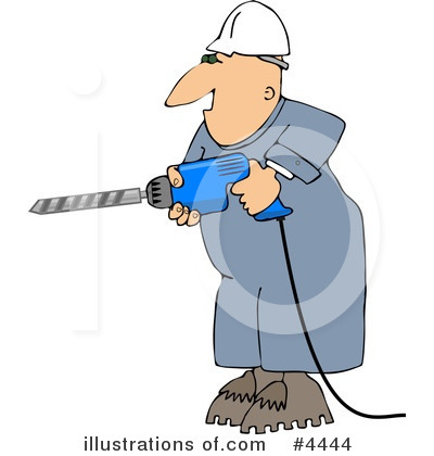 Construction Worker Clipart #4444 by djart