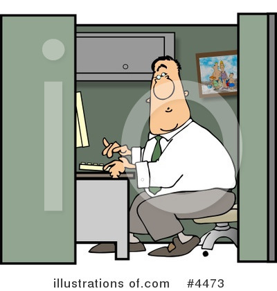 Typing Clipart #4473 by djart