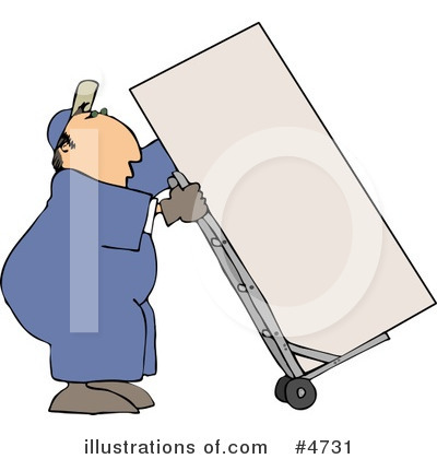 Movers Clipart #4731 by djart