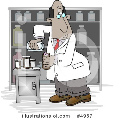 Pharmacist Clipart #4967 by djart