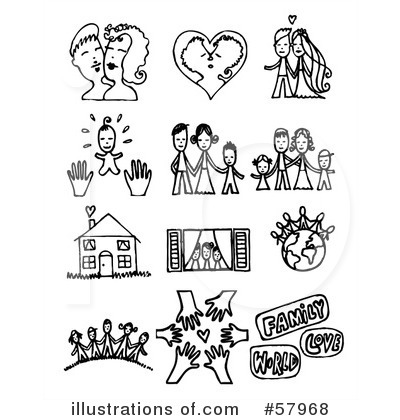Royalty-Free (RF) People Clipart Illustration by NL shop - Stock Sample #57968