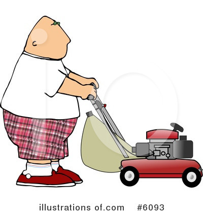 Lawn Mower Clipart #6093 by djart