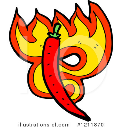 Royalty-Free (RF) Pepper Clipart Illustration by lineartestpilot - Stock Sample #1211870