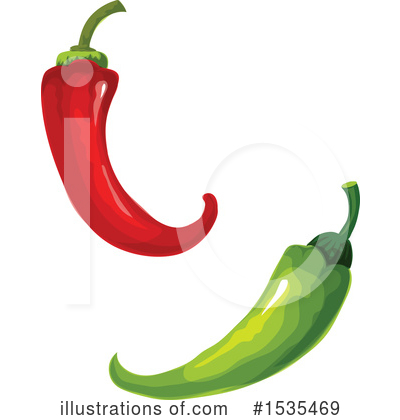 Royalty-Free (RF) Pepper Clipart Illustration by Vector Tradition SM - Stock Sample #1535469