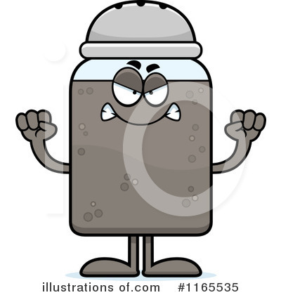 Royalty-Free (RF) Pepper Shaker Clipart Illustration by Cory Thoman - Stock Sample #1165535