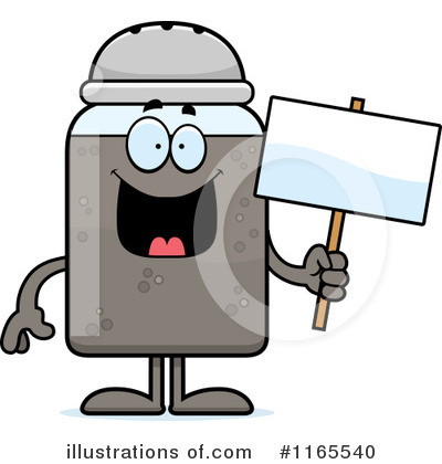 Royalty-Free (RF) Pepper Shaker Clipart Illustration by Cory Thoman - Stock Sample #1165540