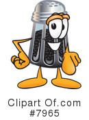 Pepper Shaker Clipart #7965 by Mascot Junction