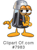 Pepper Shaker Clipart #7983 by Mascot Junction