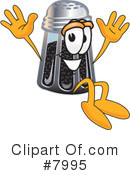 Pepper Shaker Clipart #7995 by Mascot Junction