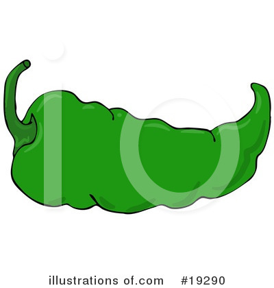 Royalty-Free (RF) Peppers Clipart Illustration by djart - Stock Sample #19290
