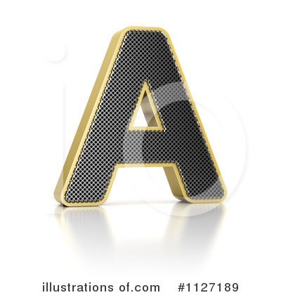 Letter A Clipart #1127189 by stockillustrations