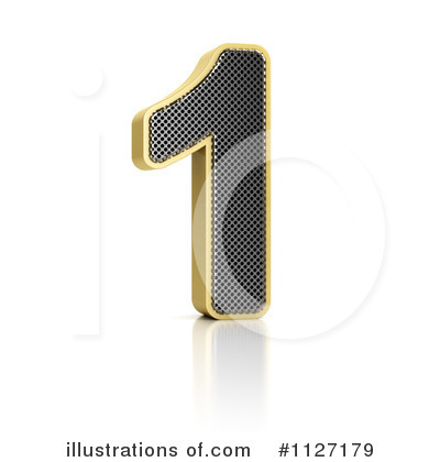 Royalty-Free (RF) Perforated Number Clipart Illustration by stockillustrations - Stock Sample #1127179