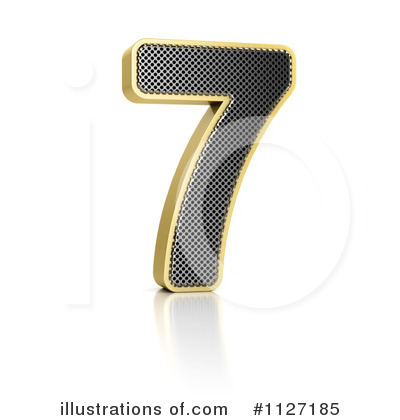 Royalty-Free (RF) Perforated Number Clipart Illustration by stockillustrations - Stock Sample #1127185
