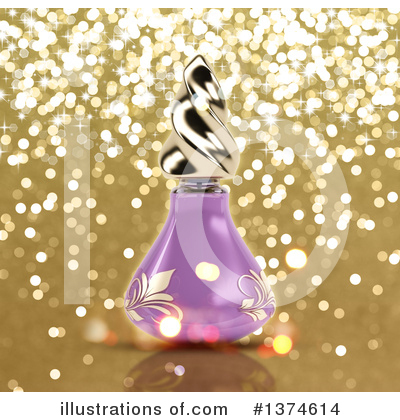 Royalty-Free (RF) Perfume Clipart Illustration by KJ Pargeter - Stock Sample #1374614