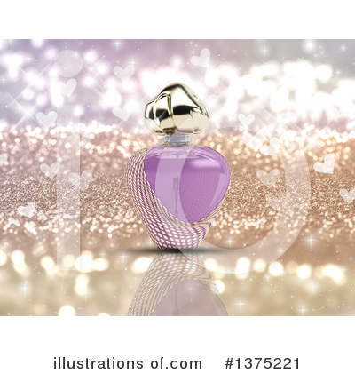 Royalty-Free (RF) Perfume Clipart Illustration by KJ Pargeter - Stock Sample #1375221