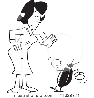 Royalty-Free (RF) Pest Clipart Illustration by Johnny Sajem - Stock Sample #1629971