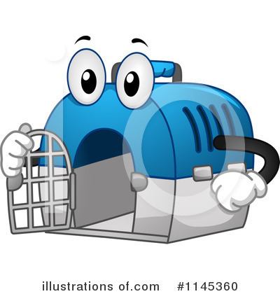 Royalty-Free (RF) Pet Crate Clipart Illustration by BNP Design Studio - Stock Sample #1145360