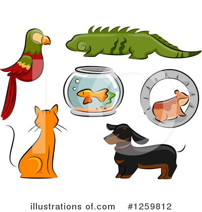 Royalty-Free (RF) Pets Clipart Illustration by BNP Design Studio - Stock Sample #1259812