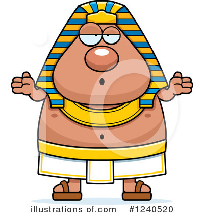 Royalty-Free (RF) Pharaoh Clipart Illustration by Cory Thoman - Stock Sample #1240520