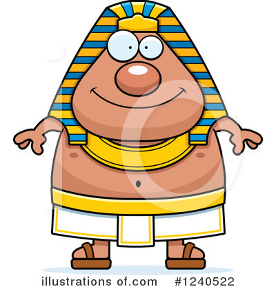 Royalty-Free (RF) Pharaoh Clipart Illustration by Cory Thoman - Stock Sample #1240522