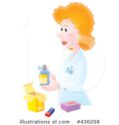 Pharmacist Clipart #436208 by Alex Bannykh