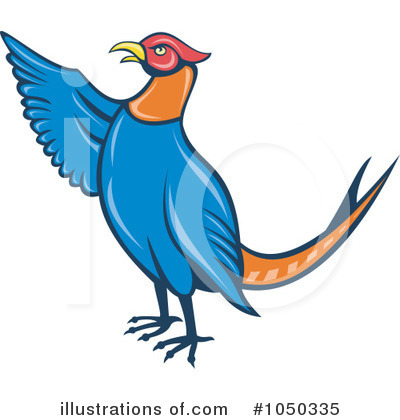 Royalty-Free (RF) Pheasant Clipart Illustration by patrimonio - Stock Sample #1050335