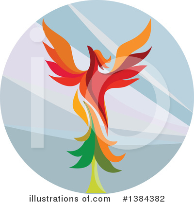 Phoenix Bird Clipart #1384382 by patrimonio