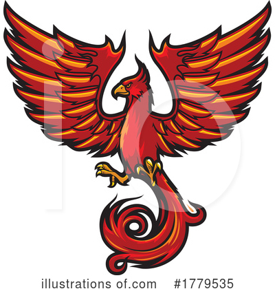 Phoenix Clipart #1779535 by Vector Tradition SM