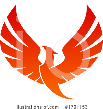 Phoenix Clipart #1791153 by Vector Tradition SM