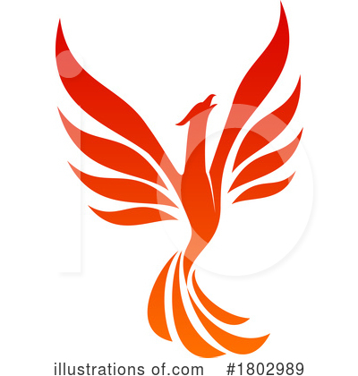 Royalty-Free (RF) Phoenix Clipart Illustration by Vector Tradition SM - Stock Sample #1802989